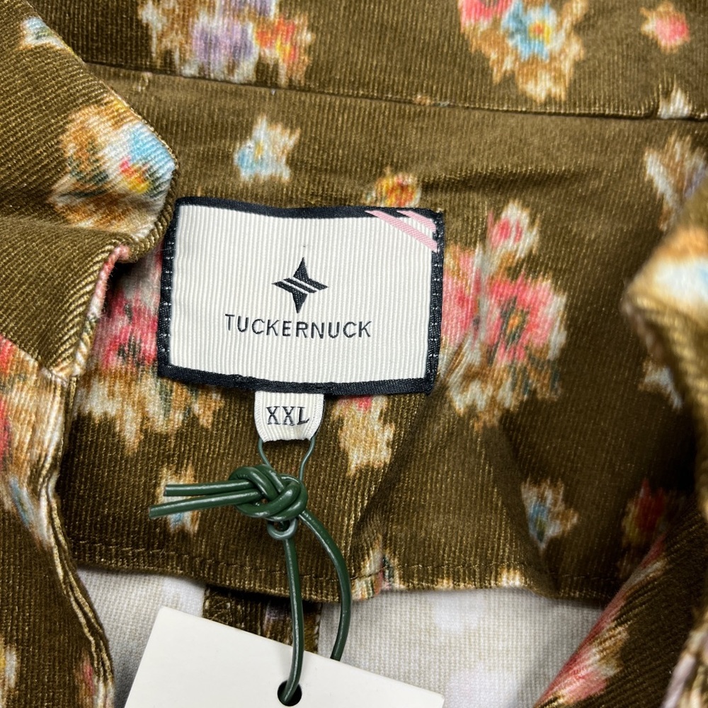 Tuckernuck Clifton Floral Brown Hazel Bouquet Corduroy A-Line Size XXL Cottage - Picture 6 of 15